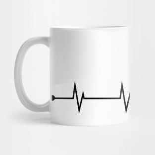 Cricket EKG Mug